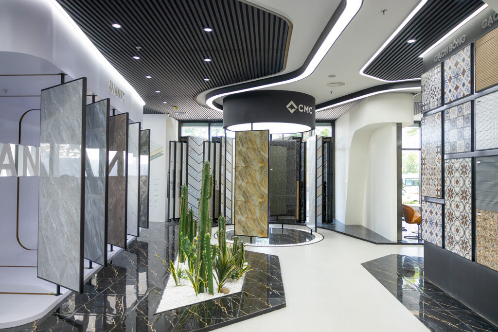 Các ưu điểm về không gian của gạch ốp nhà tắm màu trắng