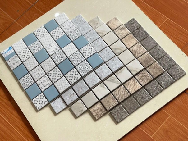 Patterned Mosaic Tiles