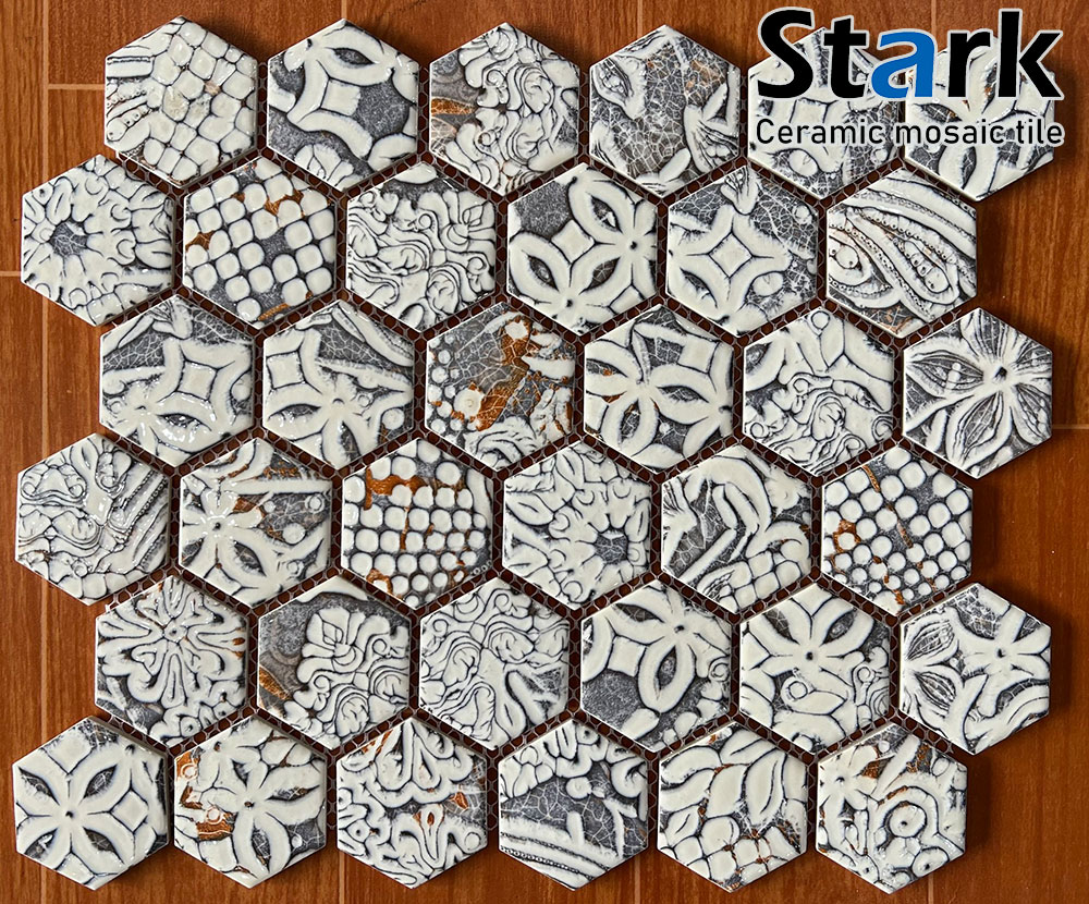 Hexagon Mosaic 5159HD51131P